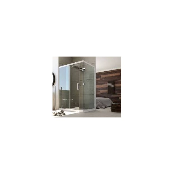 BOX PARETE FISSA EVO BIANCO 77/80 BIANCO STAMPATO MM.6 BEVO900