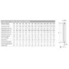 RADIATORE ARDESIA DA 7  EL. COLONNE 4 H.2056 INT.2000 PROF.148 ALL.2 LAT.1/2 BIANCO