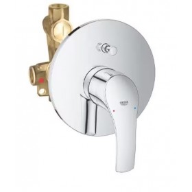 MISCELATORE VASCA/ DOCCIA INCASSO CON DEVIATORE  EUROSMART NEW CROMO 33305
