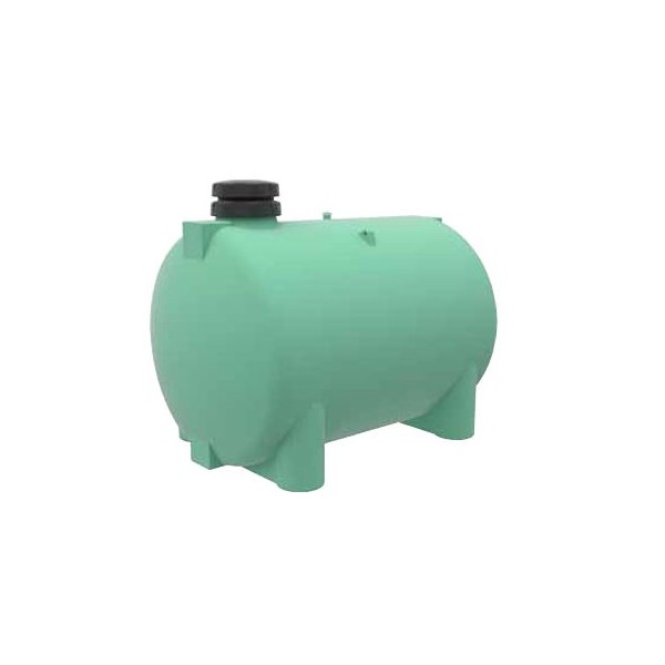 SERBATOIO ORIZZONTALE IN POLIETILENE LT10000 CON 10000