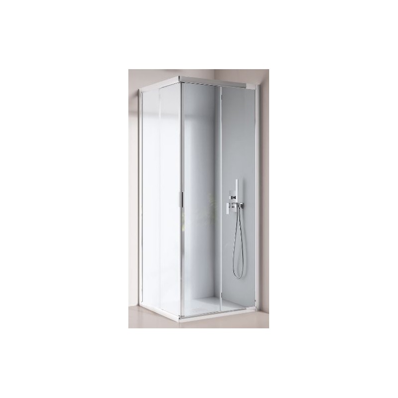 BOX AMERICA QUATTRO CM.67-71/97-101 ANG 4ANT BIANCO OPACO CRISTALLO STAMPATO