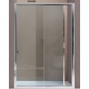 BOX AMERICA QUATTRO PORTA SCORREVOLE A DUE ANTE SAMO 126/133 BIANCO OPACO CRISTALLO SATINATO