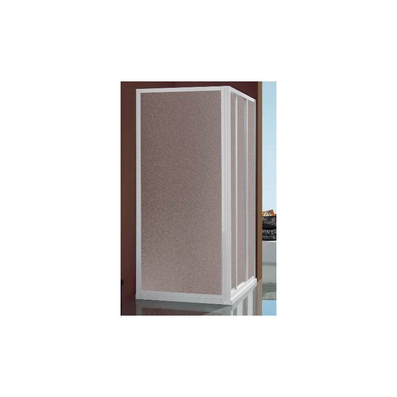 BOX CIAO PARETE FISSA BIANCA  69-73 CRISTALLO TRASPARENTE SAMO B2671L01TR