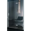 BOX GRAN  POLARIS PORTA   UNA APRIBILE A BATTENTE IN FUORI 107,5-111 CROMO CRISTALLO TRASPARENTE CON TRATTAMENTO STAR CLEA INCLU