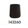 PORTA SPAZZOLINI MAONIE BLACK-MATT