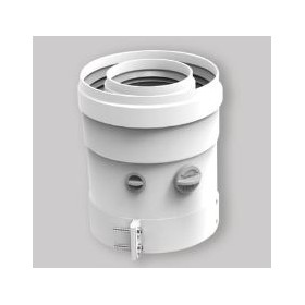 ATTACCO COAS.VERTICALE D60/100  FERROLI 010037X0 PER SCALD.GAS