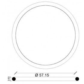 ANELLO ORING OR161 X SEDE ESTRAIBILE X CASS.INC.RAME PUCCI PUCC9096