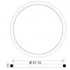 ANELLO ORING OR161 X SEDE ESTRAIBILE X CASS.INC.RAME PUCCI PUCC9096