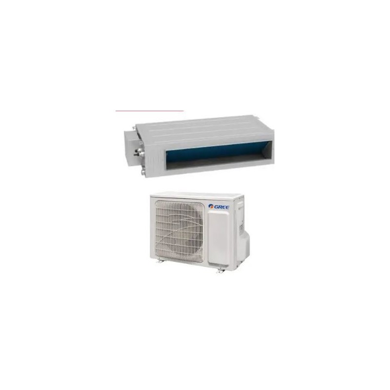 CONDIZIONATORE GREE INVERTER CANALIZZATO 35800/39200 BTU GAS R32 GREE CF022N4160 CF090W2330 5 ANNI GARANZIA