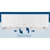CONDIZIONATORE GREE UNITA\' INTERNA ED ESTERNA CLIVIA WHITE 18000 BTU GAS R32 GREE10199/10200 5 ANNI GARANZIA