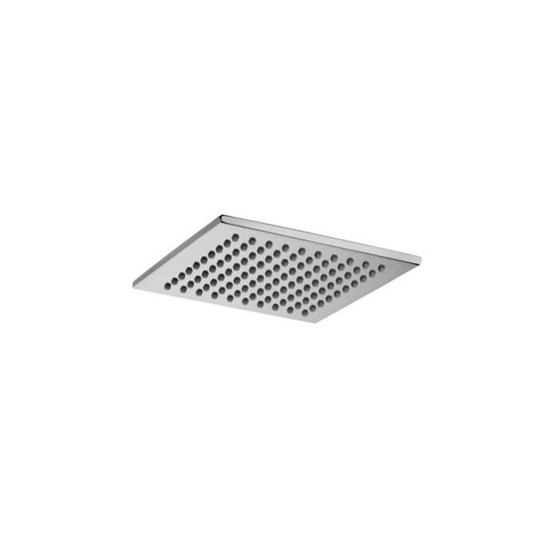 SOFFIONE RETTANGOLARE SYNCRO IN METALLO ANTICALCARE 200x20 ZSOF075CR