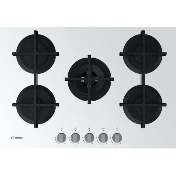 PIANO COTTURA INDESIT 75 CM ING72T/WH