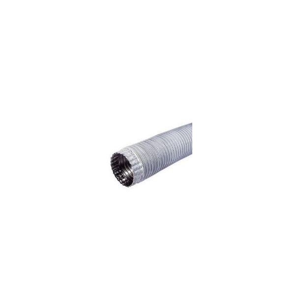 TUBO FLESSIBILE ALLUMINIO MM.90 CROMO ESTENSIBILE DA 1-3 MT
