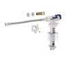 GALLEGGIANTE PER  CASSETA 1/2 TASTI QUADRATI GEBERIT 240.785.001 CON FLESSIBILE