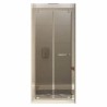 BOX PORTA PIEGHEVOLE INTERNA ED ESTERNA ARES SLIDE 86-94 BIANCO CRISTALLO ACIDATO MM. 6 FORTE BL852