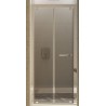 BOX PORTA PIEGHEVOLE INTERNA ED ESTERNA ARES SLIDE 86-94 CROMO CRISTALLO TRASPARENTE' MM. 6 FORTE