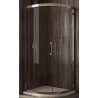 BOX TONDO FORTE SLIDE GIANO A QUATTRO ANTE DUE FISSE E DUE APRIBILI 67-71 / 87-91 CROMO CRISTALLO TRASPARENTE MM.6 BL700