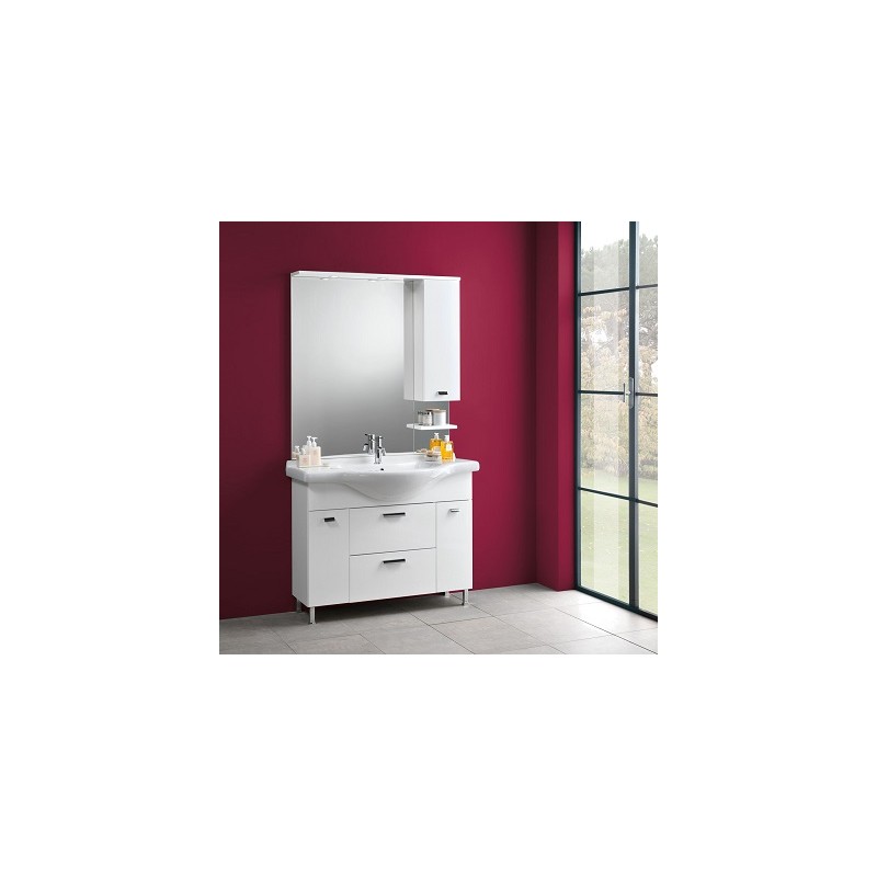 COMPONIBILE RIMINI  CM 105 SOLO BASE E LAVABO