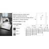 PIATTO DOCCIA 80X170 ULTRAFLAT BIANCO