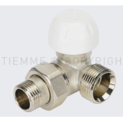 VALVOLA TERMOSTATIZZABILE TIEMME SALVA SPAZIO SX FERRO DA 1/2