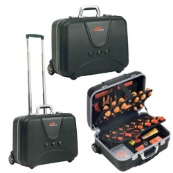 VALIGIA CON TROLLEY PROFESSIONALE