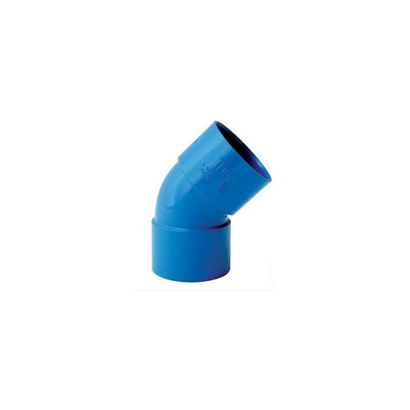 CURVA D090X45° BLU