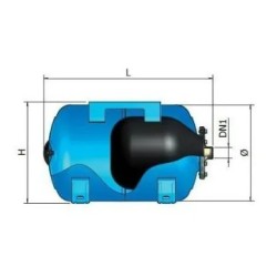 AUTOCLAVI SALDATE A MEMBRANA INTERCAMBIABILE ORIZZONTALE ELBI AC- 25 GPM CE  LT.24