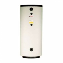 BOLLITORE VETRIFICATO CON SCAMBIATORE FISSO PER PRODUZIONE ACQUA CALDA SANITARIA FISSAGGIO A PARETE 300LT BSH300