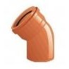 CURVA PER FOGNATURA D.200-45°MFV ARANCIO