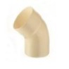 CURVA PVC D.315 A 45° MF PER FOGNATURA CON ORING AVORIO