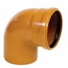 CURVA PVC D.315 A 90° MF PER FOGNATURA CON ORING
