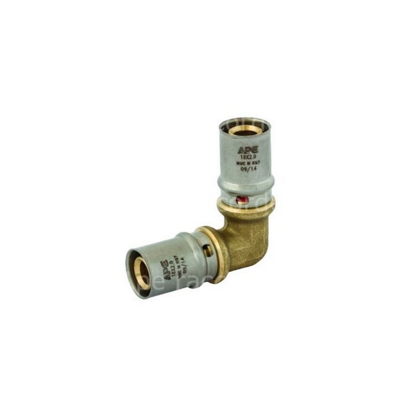 GOMITO DOPPIO A 90° 63X63 MULT. A PRESSARE APL