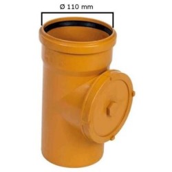 ISPEZZIONE LINEARE  PVC D.110 O.RING PER FOGNATURA