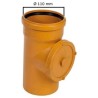 ISPEZZIONE LINEARE  PVC D.110 O.RING PER FOGNATURA