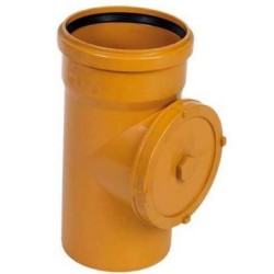 ISPEZZIONE LINEARE  PVC D.110 O.RING PER FOGNATURA