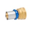RACCORDO DRITTO M 12/2X75X5,0 MULT.PRES