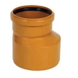 RIDUZIONE AUMENTO PVC D.125M X D.110F PER FOGNATURA CON ORING