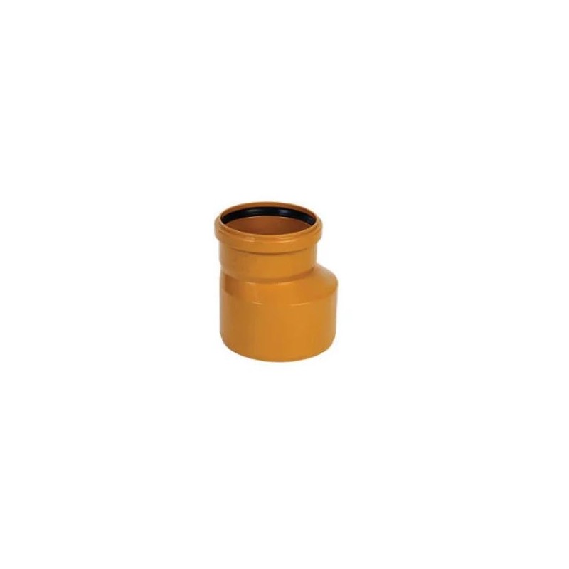 RIDUZIONE AUMENTO PVC D.125M X D.110F PER FOGNATURA CON ORING