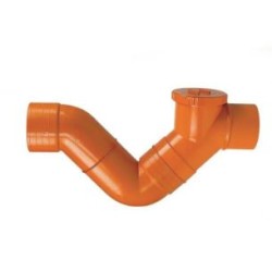 SIFONE FIRENZE PVC D.160 CON GUARN.ARANCIO