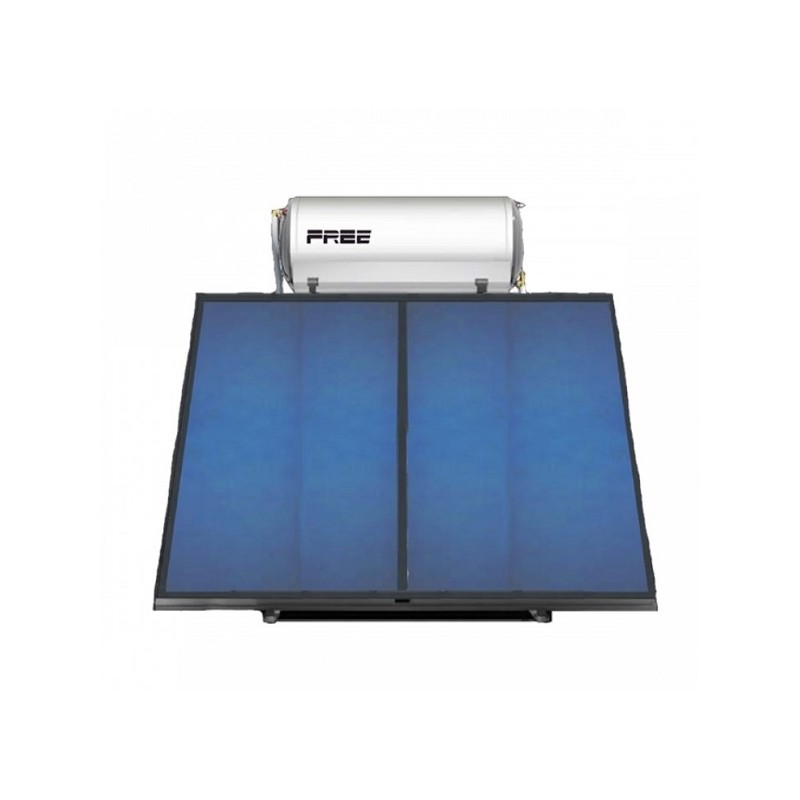 SISTEMA SOLARE A CIRCOLAZIONE NATURALE  FREE (KSF-D25) 2,52 mq LT. 200