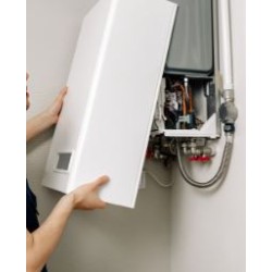 SOSTITUZIONE SCALDABAGNO A GAS MURALE PER INTERNI  SMONTAGGIO, SMALTIMENTO E ISTALLAZIONE  ESCLUSI MATERIALI A CORREDO