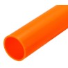TUBO PVC D.80  MT.1 (Al pezzo) ARANCIO