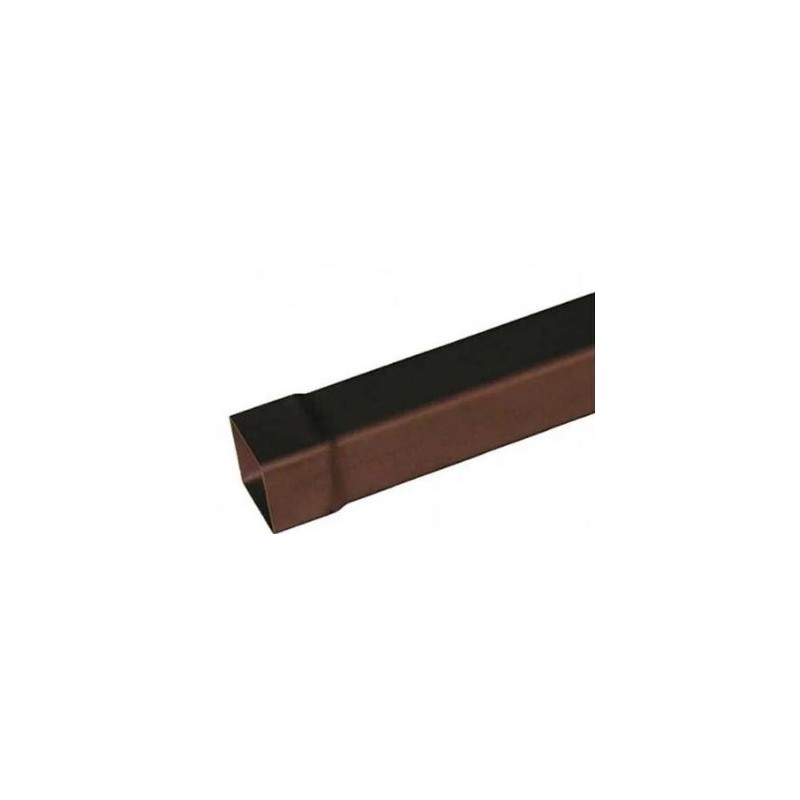 TUBO QUADRO 080 MT.3 (Al pezzo) MARRONE