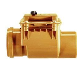 VALVOLA CAPLET PER FOGNATURE D.200 MF CON GUARNIZIONE