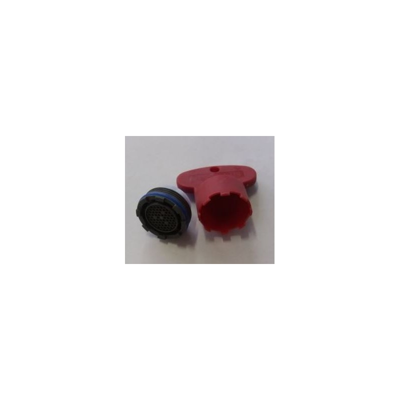 CHIAVETTA ROSSA X AERATORE ROMPIGETTO CACHE M 21,5X1