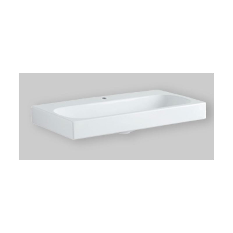 Lavabo simmetrico 'citterio' monoforo 90 cm GEBERIT