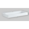 Lavabo simmetrico 'citterio' monoforo 90 cm GEBERIT