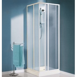 BOX DOCCIA ANGOLARE SMERALDA BOLLICINE ACRILICO 68-80x78-90