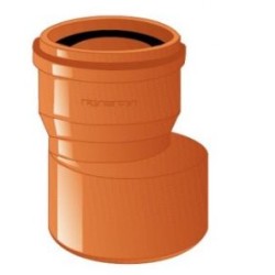 RIDUZIONE AUMENTO PVC D.200M X D.125F PER FOGNATURA CON ORING