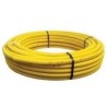 TUBO MULTISTRATO GAS PE/AL/PE-XB 32X3,0 CON GUANA CORRUGATA GIALLA DA MT.25